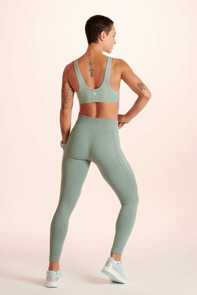 Legging Lupos Verde Fresh Detalhe