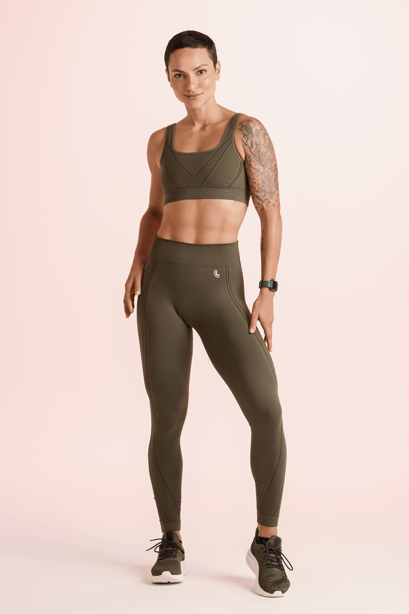 Legging Lupos Verde Militar